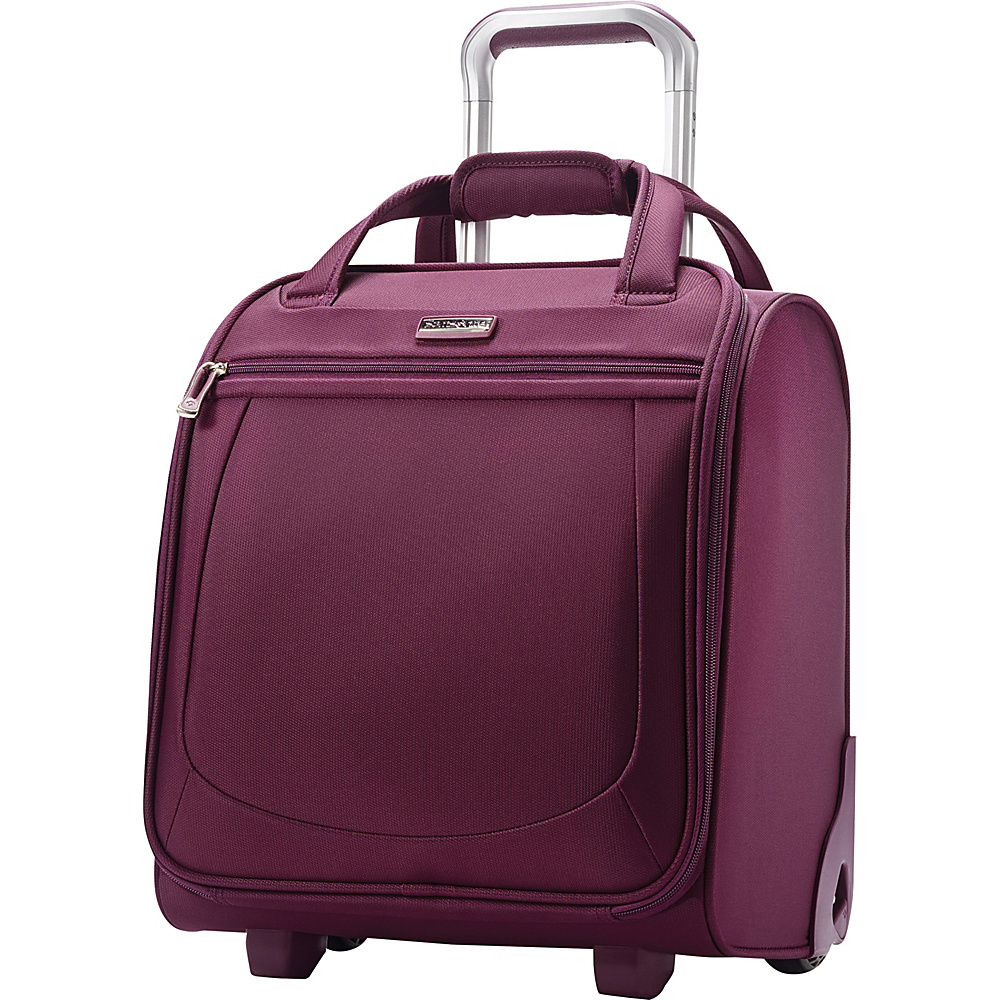 Samsonite Mightlight 2 Softside Wheeled Boarding Bag Grape Wine Samsonite Softside Carry On