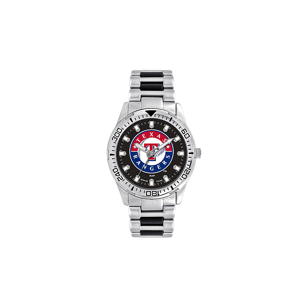 Game Time Mens Heavy Hitter MLB Watch Texas Rangers Game Time Watches