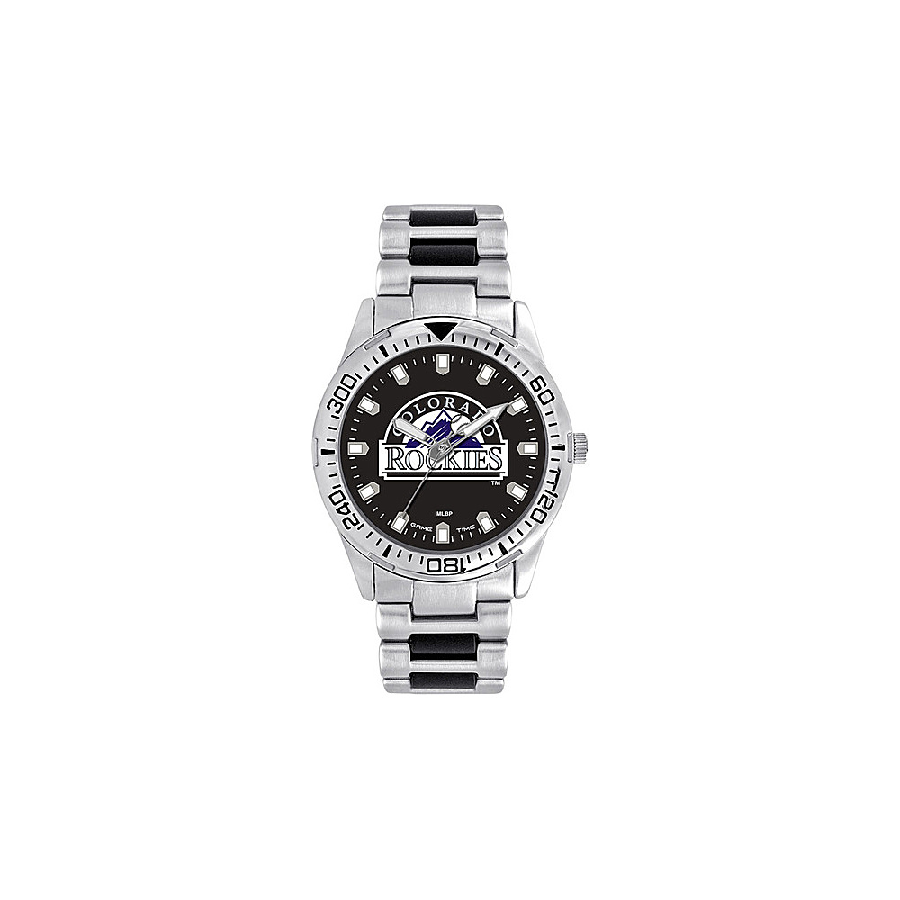 Game Time Mens Heavy Hitter MLB Watch Colorado Rockies Game Time Watches