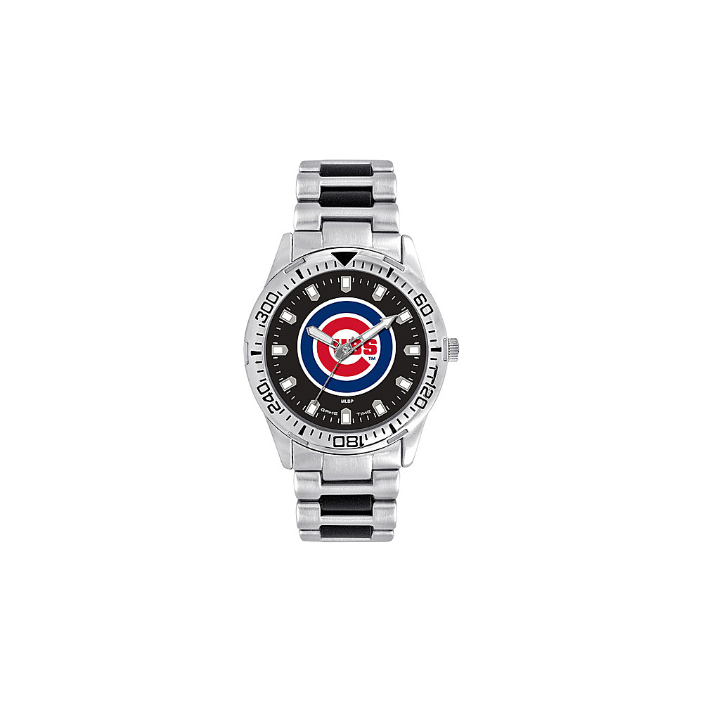 Game Time Mens Heavy Hitter MLB Watch Chicago Cubs Game Time Watches