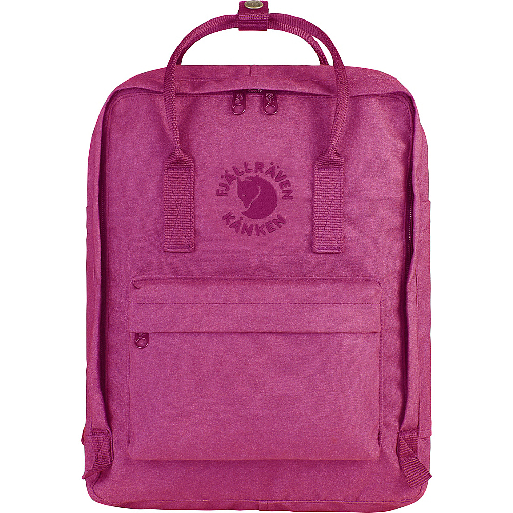 Fjallraven Re Kanken Backpack Pink Rose Fjallraven Everyday Backpacks