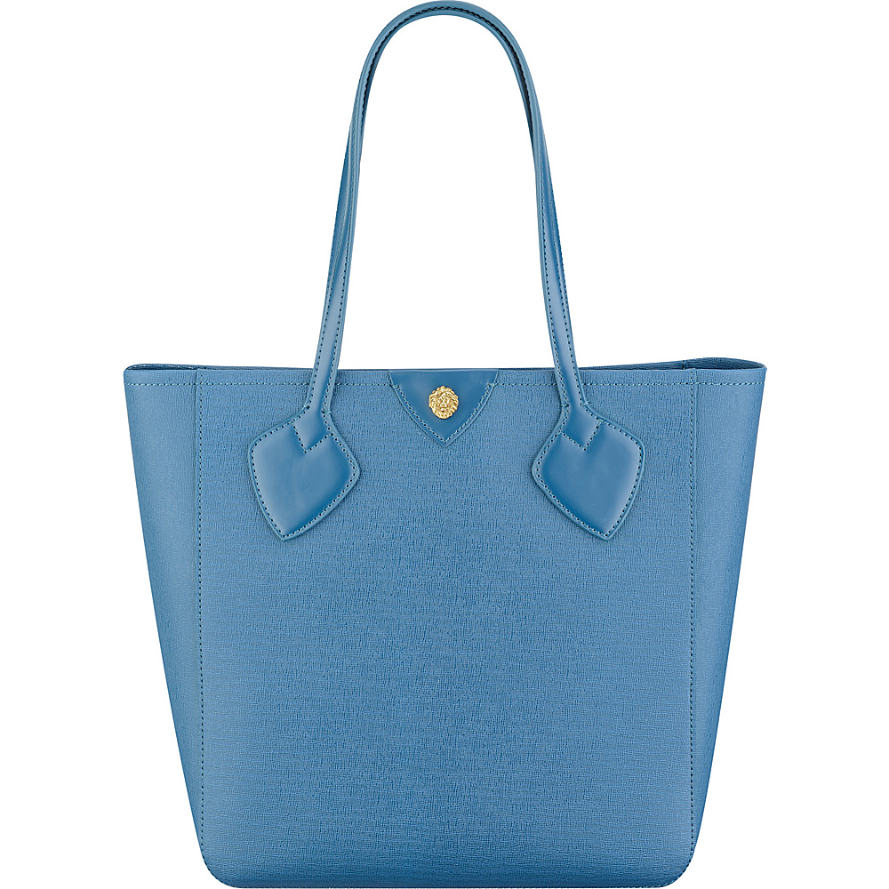 Anne Klein Georgia Large Tote Sapphire Bright Blue Sapphire Anne Klein Manmade Handbags