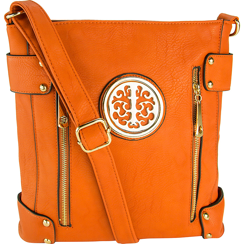 MKF Collection Fanisa Cross Body Bag Orange MKF Collection Manmade Handbags