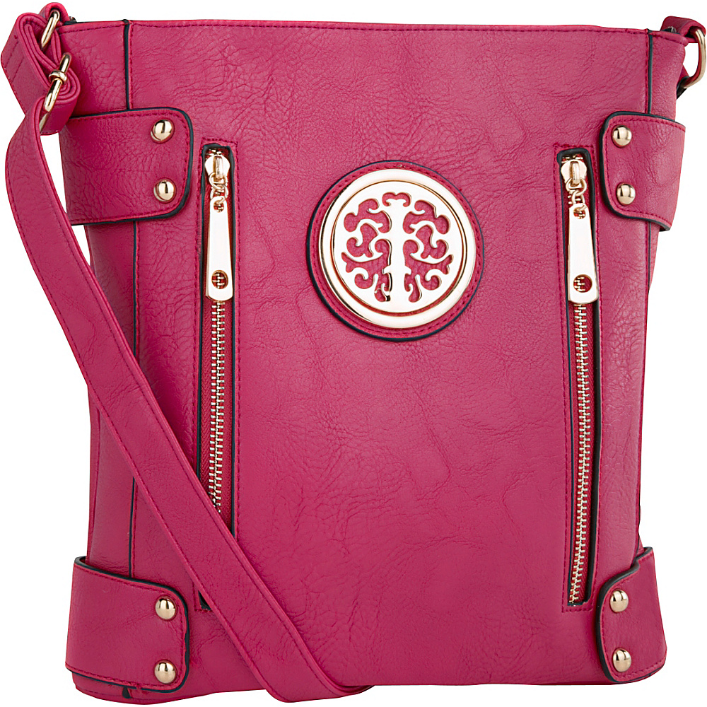 MKF Collection Fanisa Cross Body Bag Purple MKF Collection Manmade Handbags