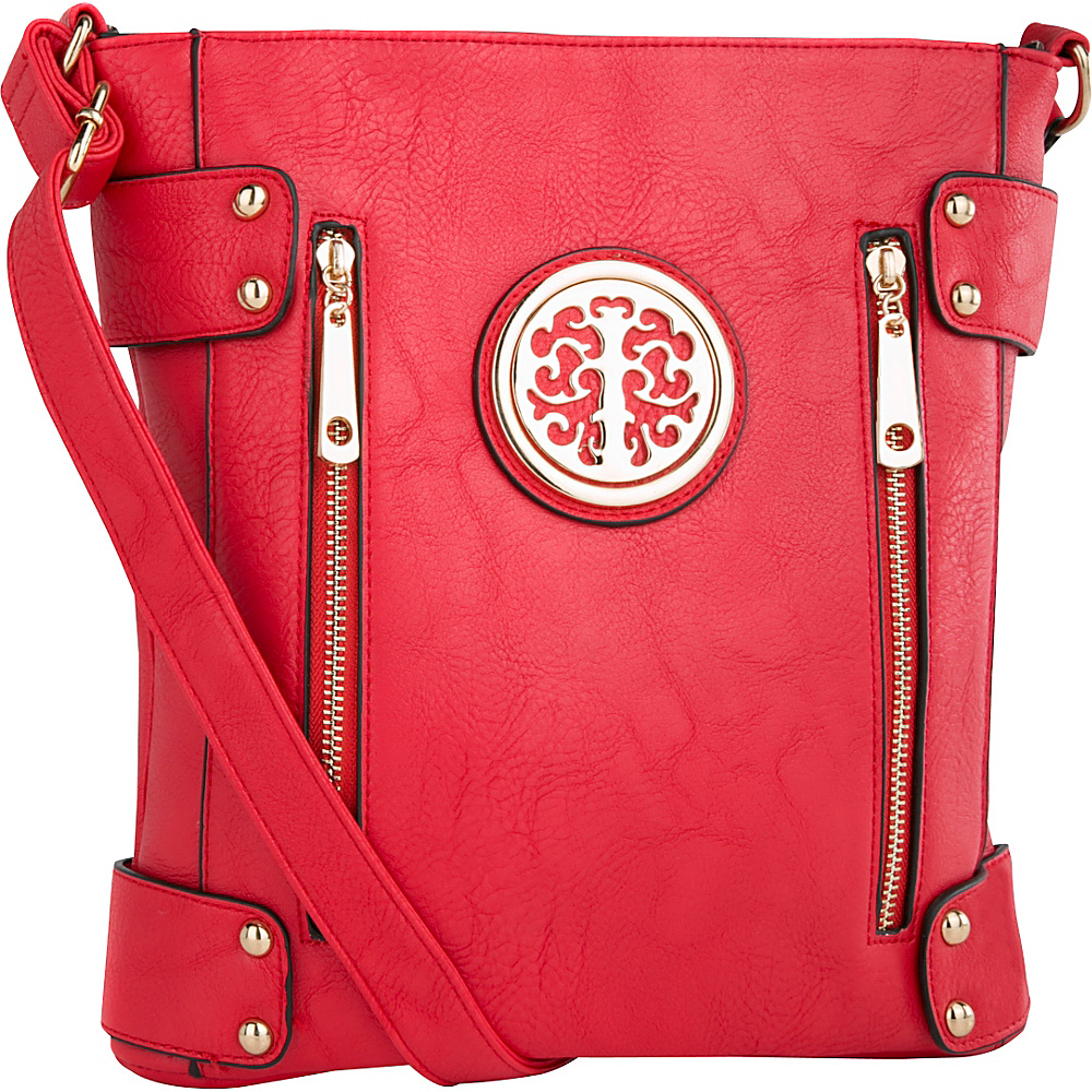 MKF Collection Fanisa Cross Body Bag Red MKF Collection Manmade Handbags