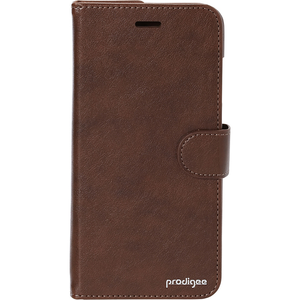 Prodigee Wallegee Case for iPhone 6 Plus 6s Plus Brown Prodigee Electronic Cases