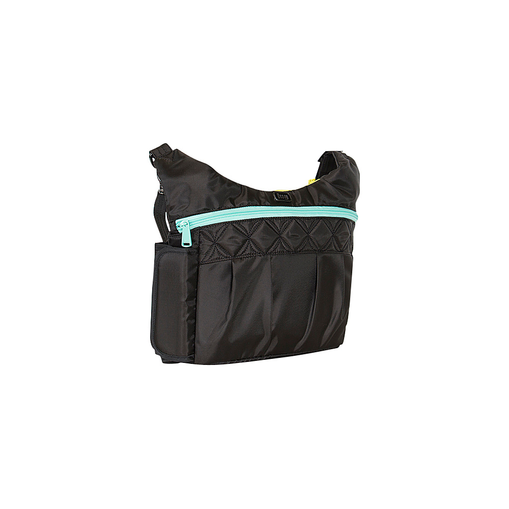 Lug V Swing Bag Midnight Black Lug Fabric Handbags