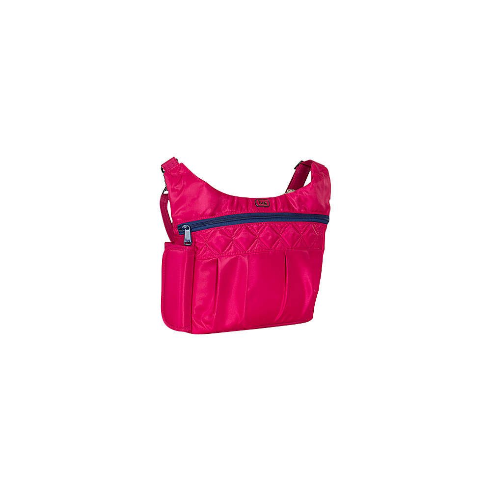 Lug V Swing Bag Rose Pink Lug Fabric Handbags