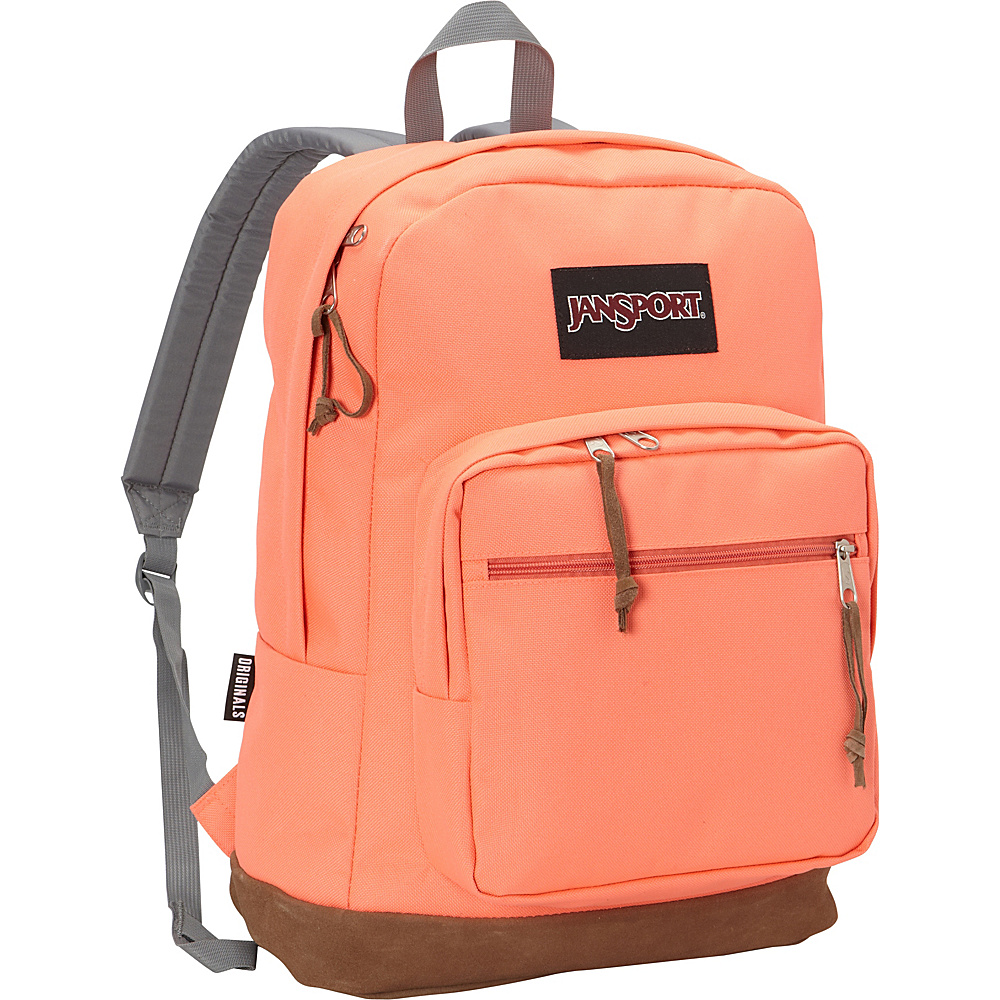 JanSport Right Pack Laptop Backpack Discontinued Colors Tahitian Orange JanSport Business Laptop Backpacks