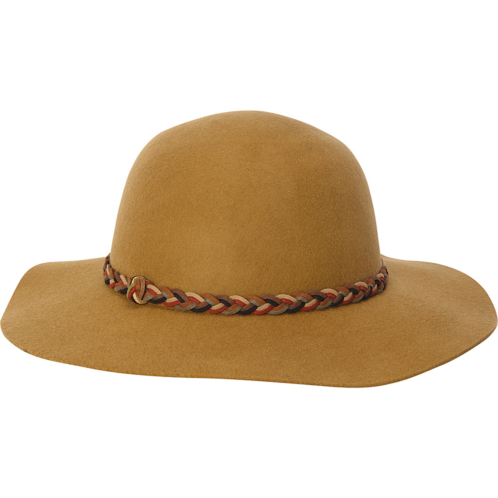 Adora Hats Wool Felt Floppy Hat Pecan Adora Hats Hats Gloves Scarves