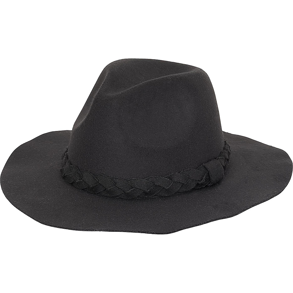 Adora Hats Fashion Safari Hat Black Adora Hats Hats Gloves Scarves