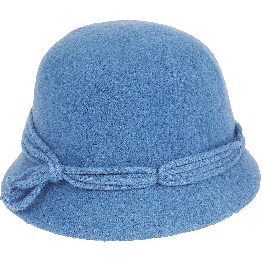 Adora Hats Wool Cloche Hat Denim Adora Hats Hats