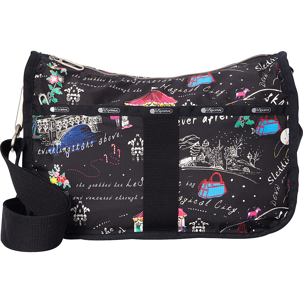 LeSportsac Essential Hobo Wonderland C LeSportsac Fabric Handbags