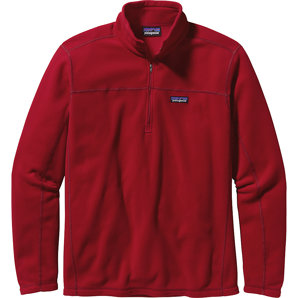 Patagonia Mens Micro D Pullover Sweater 2XL Classic Red Patagonia Men s Apparel