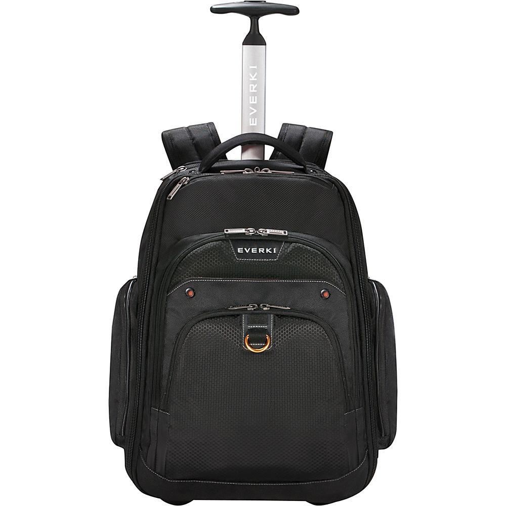 Everki Atlas Wheeled Laptop Backpack Black Everki Non Wheeled Business Cases