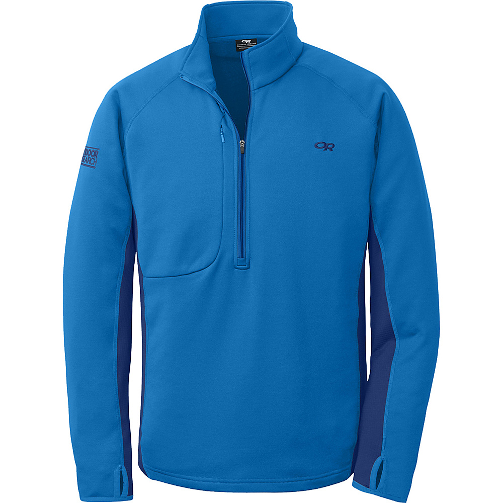 Outdoor Research Radiant Hybrid Pullover M Glacier Baltic Outdoor Research Men s Apparel