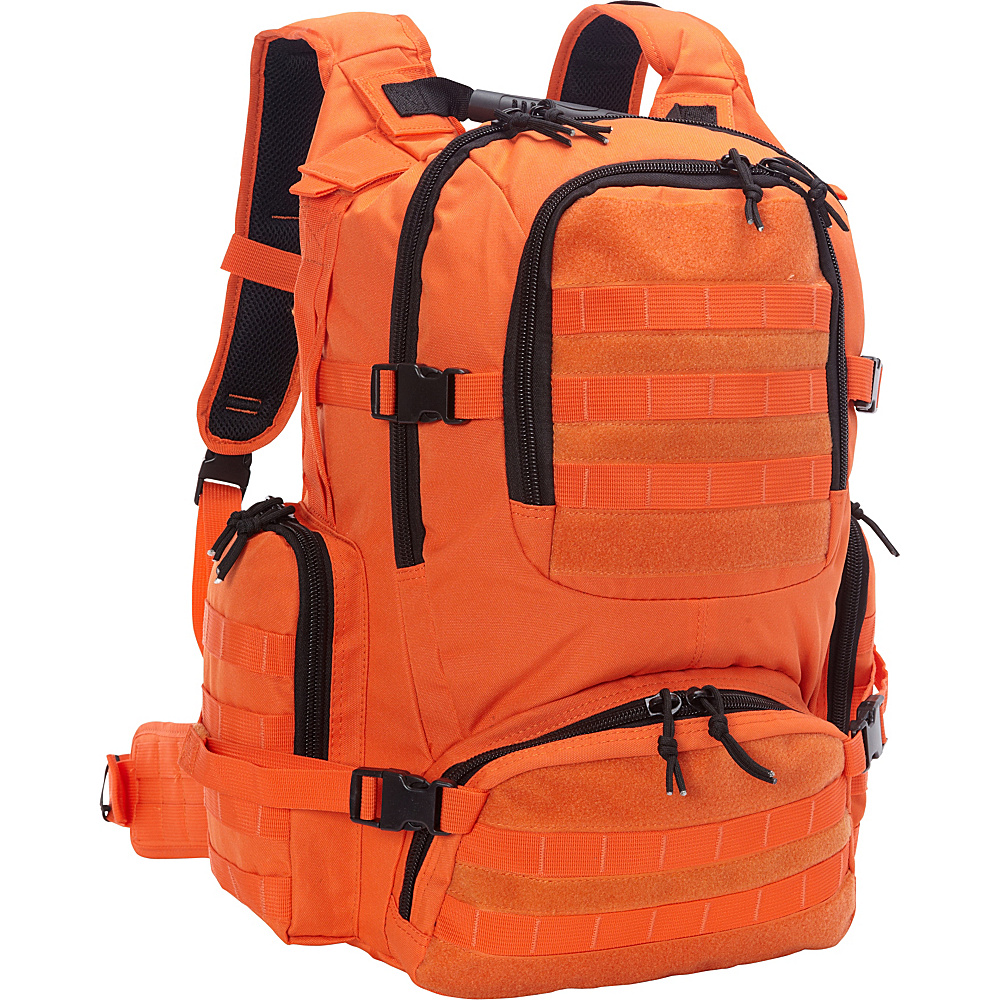Fox Outdoor Field Operators Action Pack Safety Orange Fox Outdoor Day Hiking Backpacks