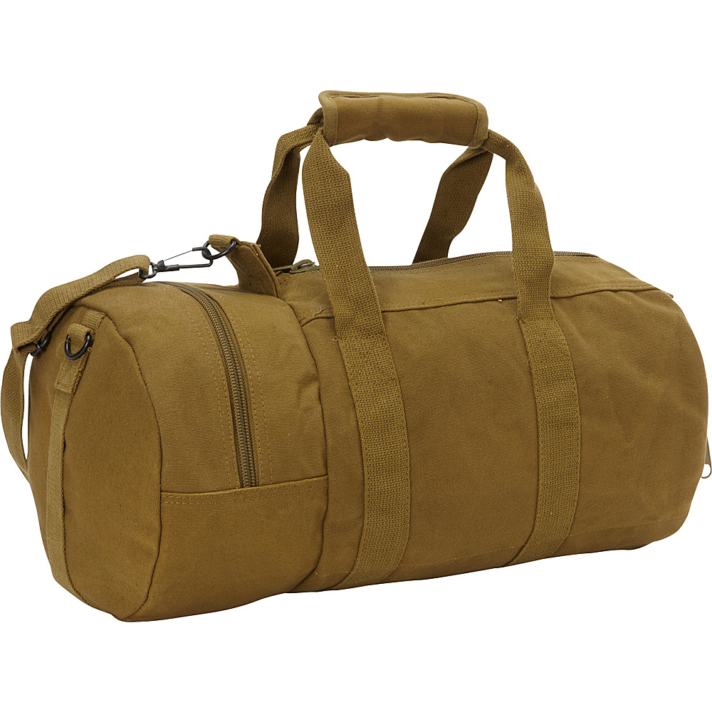 Fox Outdoor Canvas Roll Bag with End Pockets 9 x18 Olive Drab Fox Outdoor Outdoor Duffels