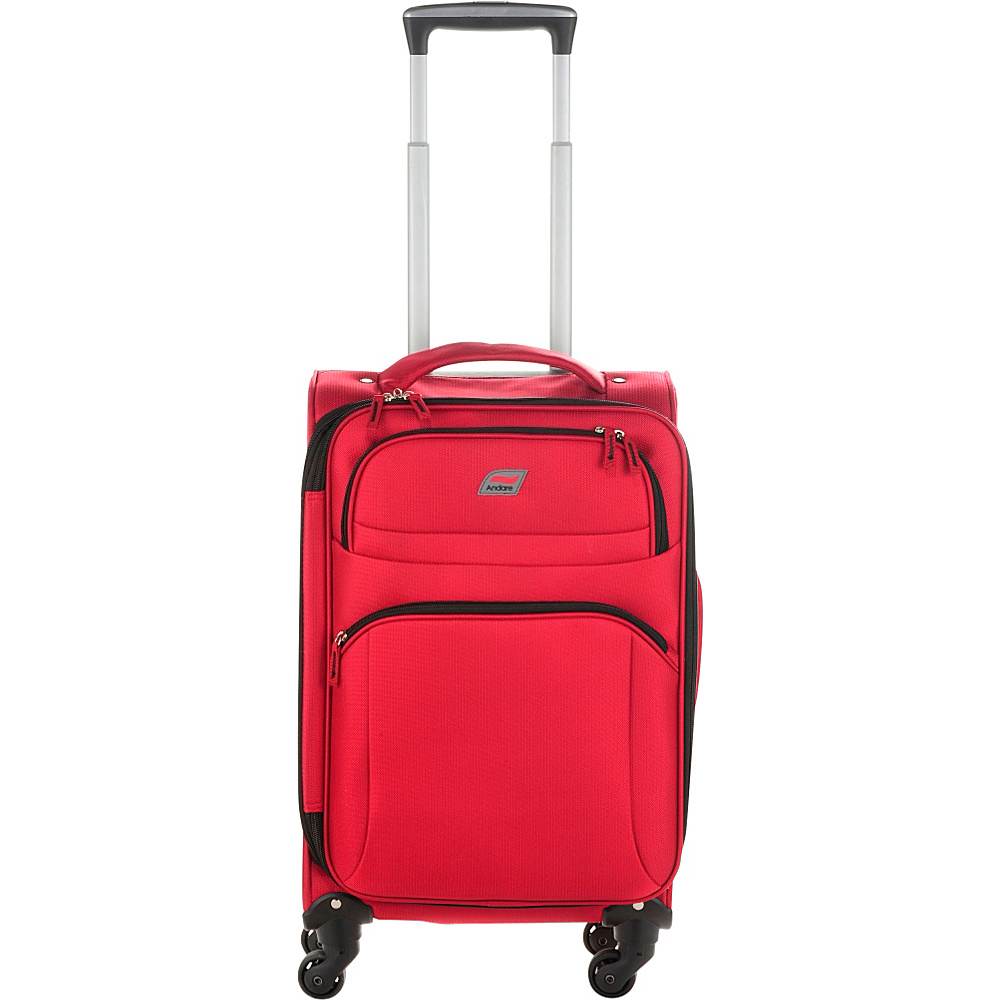 Andare Buenos Aires 20 4 Wheel Spinner Upright Garnet Andare Softside Carry On