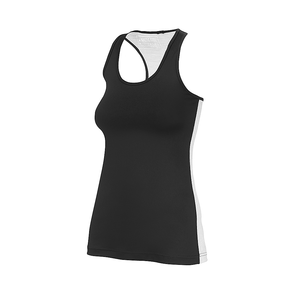 Arctic Cool Womens Instant Cooling Tank with Mesh L Cool Black Arctic Cool Women s Apparel
