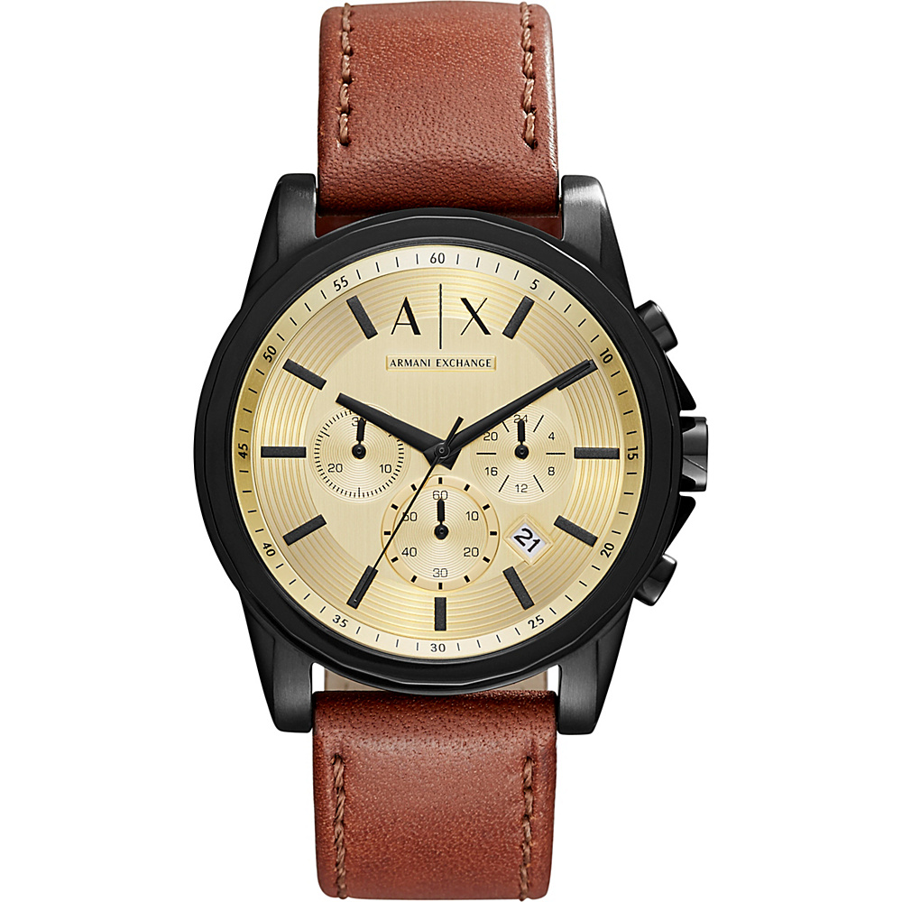 A X Armani Exchange Smart Watch Brown A X Armani Exchange Watches