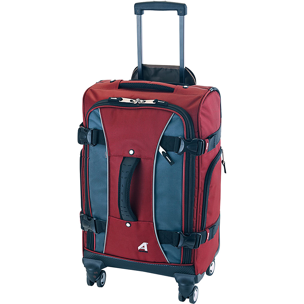 Athalon 21 Hybrid Spinner Carryon Berry Gray Athalon Softside Carry On