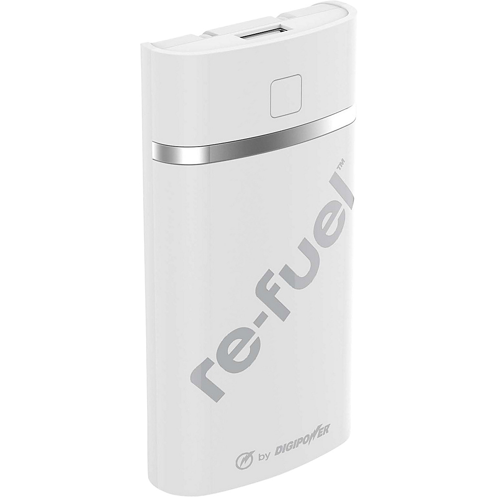 UPC 758302061365 product image for refuel Portable 2A Flip-Plug Wall Charger & 5200mAh powerbank with built-in Ligh | upcitemdb.com
