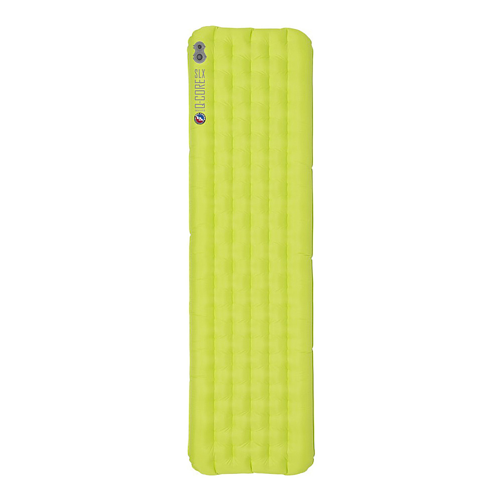 Big Agnes Q Core SLX Sleeping Pad Lime Green Regular Big Agnes Outdoor Accessories