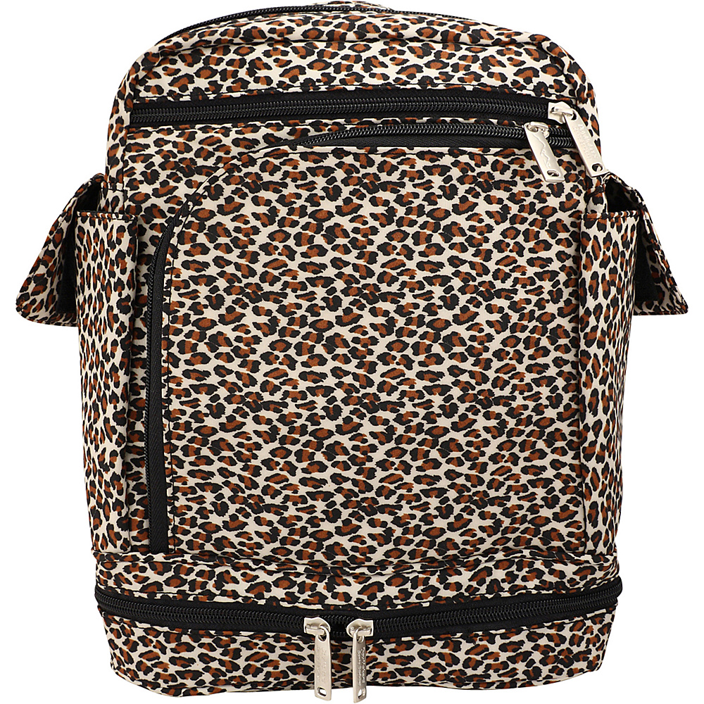BeSafe by DayMakers Anti Theft Convertible Backpack Leopard BeSafe by DayMakers Fabric Handbags