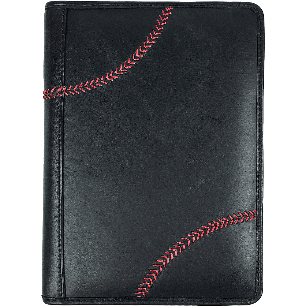 Rawlings Baseball Stitch Mini Padfolio Tablet Case Black Rawlings Business Accessories