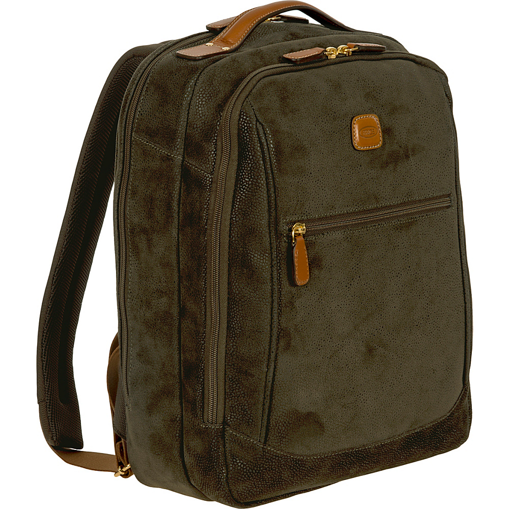 BRIC S Life Director Backpack Medium Olive BRIC S Business Laptop Backpacks