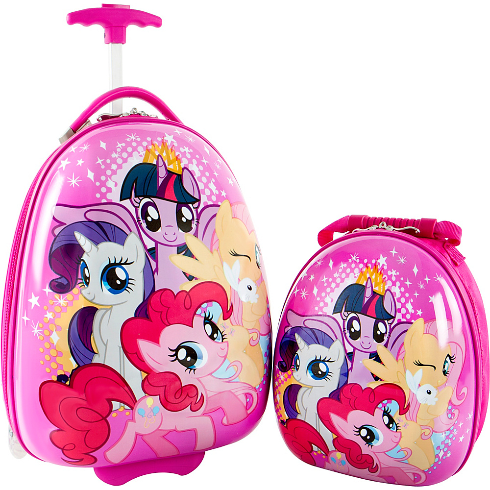 Heys America Hasbro My Little Pony Egg Shape Luggage with Backpack Multicolor Heys America Luggage Sets