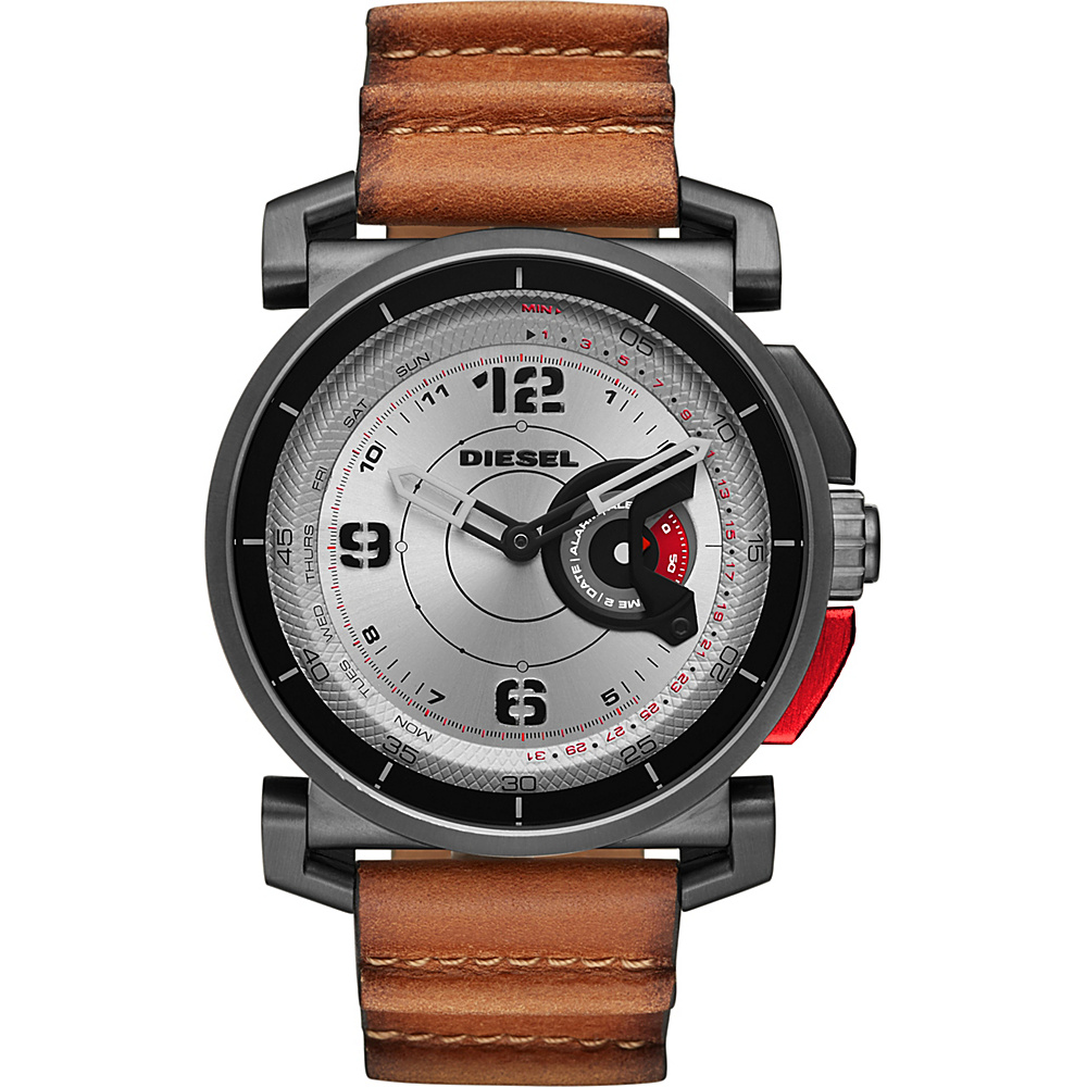Diesel Watches On Time Hybrid Smartwatch Brown Brown Diesel Watches Wearable Technology