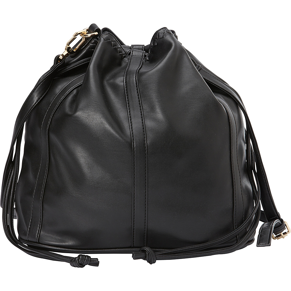 deux lux Ingrid Bucket Bag Black deux lux Manmade Handbags