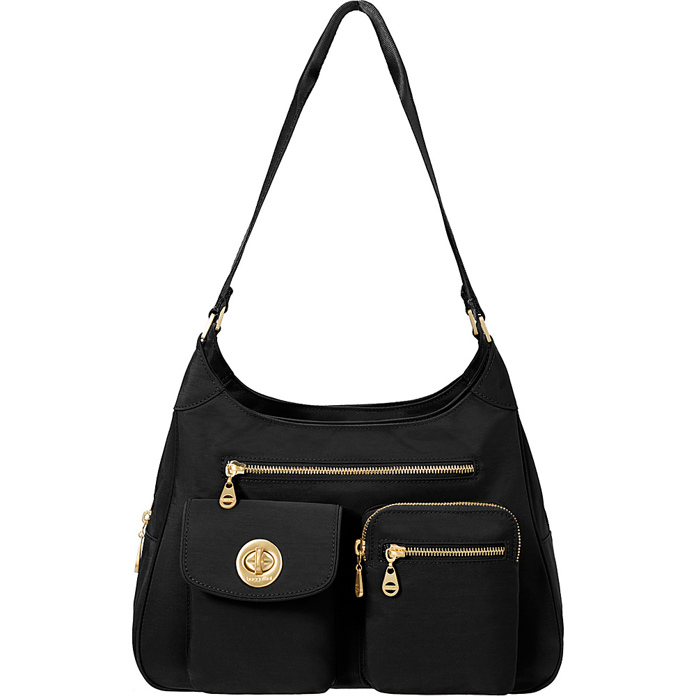 baggallini San Marino Satchel Black baggallini Fabric Handbags