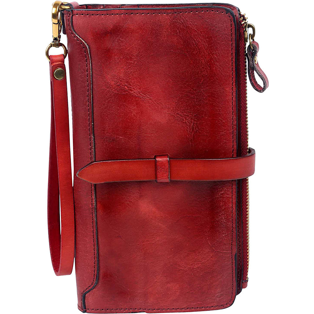 Old Trend Casey Clutch Red Old Trend Leather Handbags