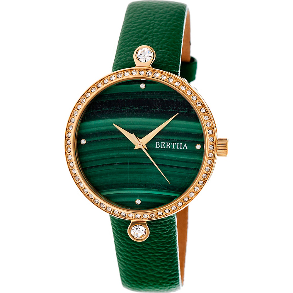 Bertha Watches Frances Ladies Watch Green Bertha Watches Watches