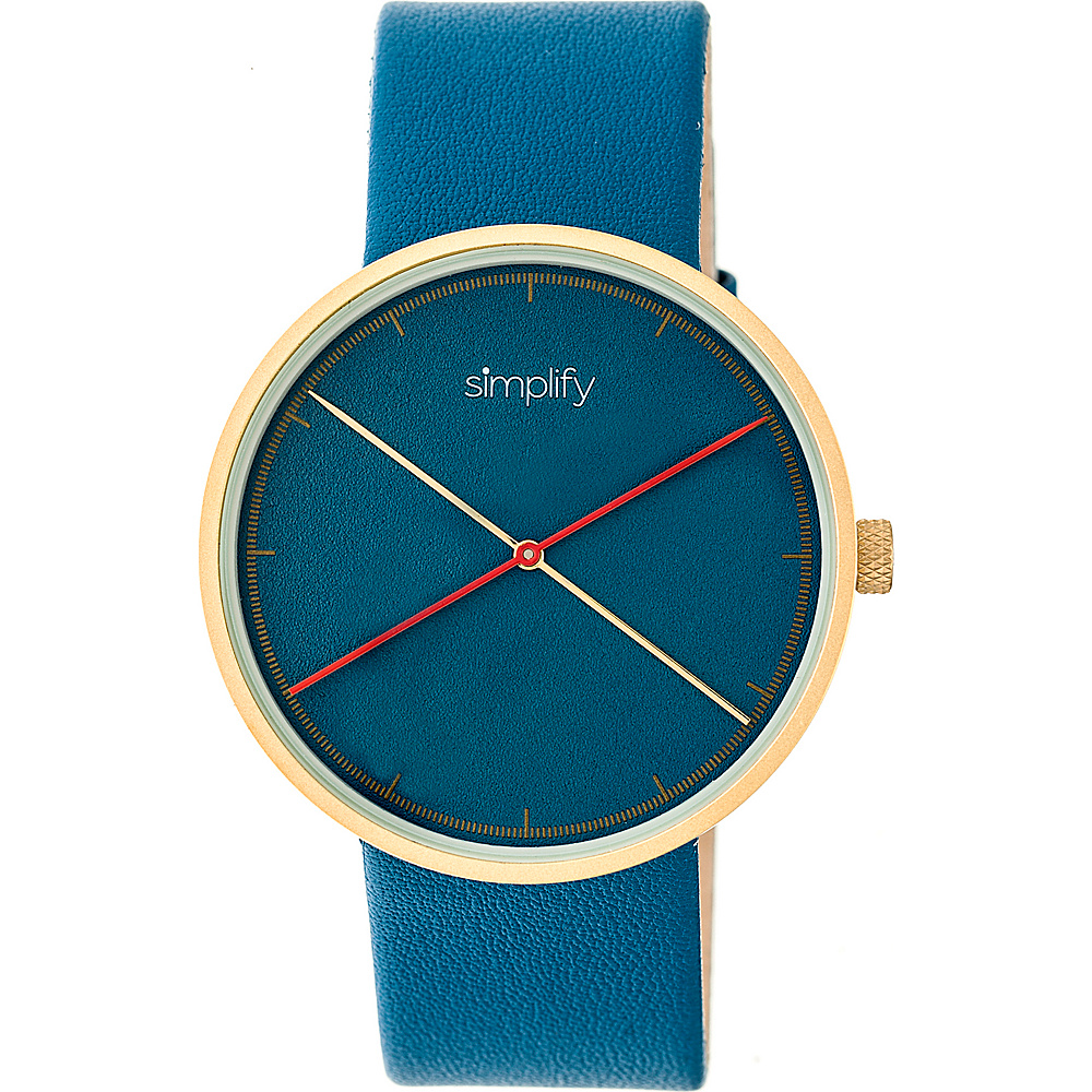 Simplify The 4100 Unisex Watch Blue Simplify Watches