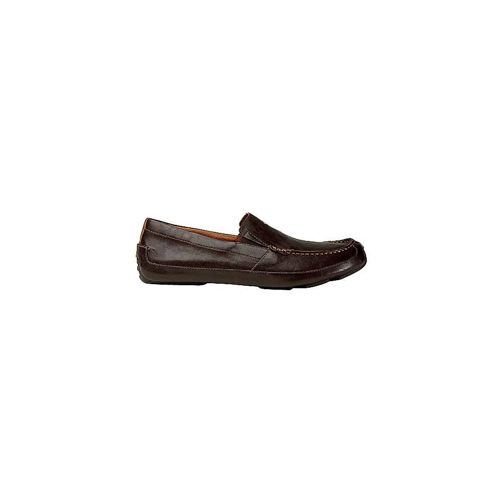 OluKai Mens Akepa Moc Slip On 9 Chocolate Chocolate OluKai Men s Footwear