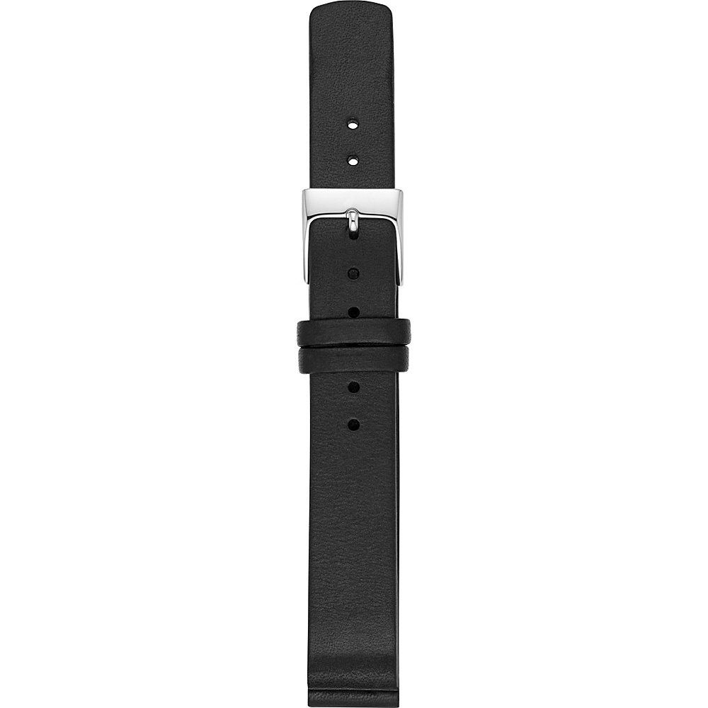 Skagen 14mm Interchangeable Leather Strap Black Skagen Watches