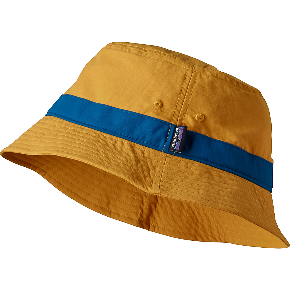 Patagonia Wavefarer Bucket Hat Yurt Yellow S M Patagonia Hats Gloves Scarves