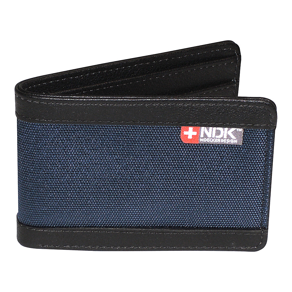 Nidecker Design Capital Collection Front Pocket Slimfold Wallet Indigo Nidecker Design Men s Wallets