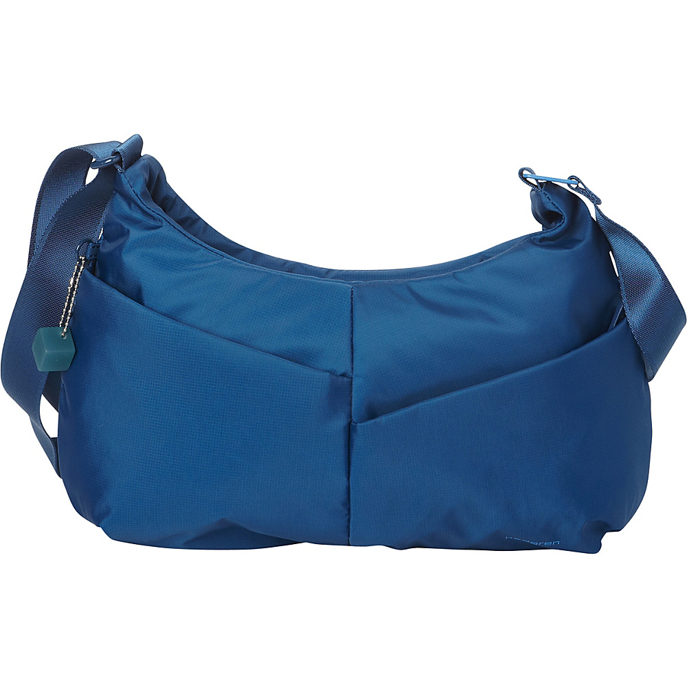 Hedgren Centering Crossbody 03 Version Morrocan Blue Hedgren Fabric Handbags