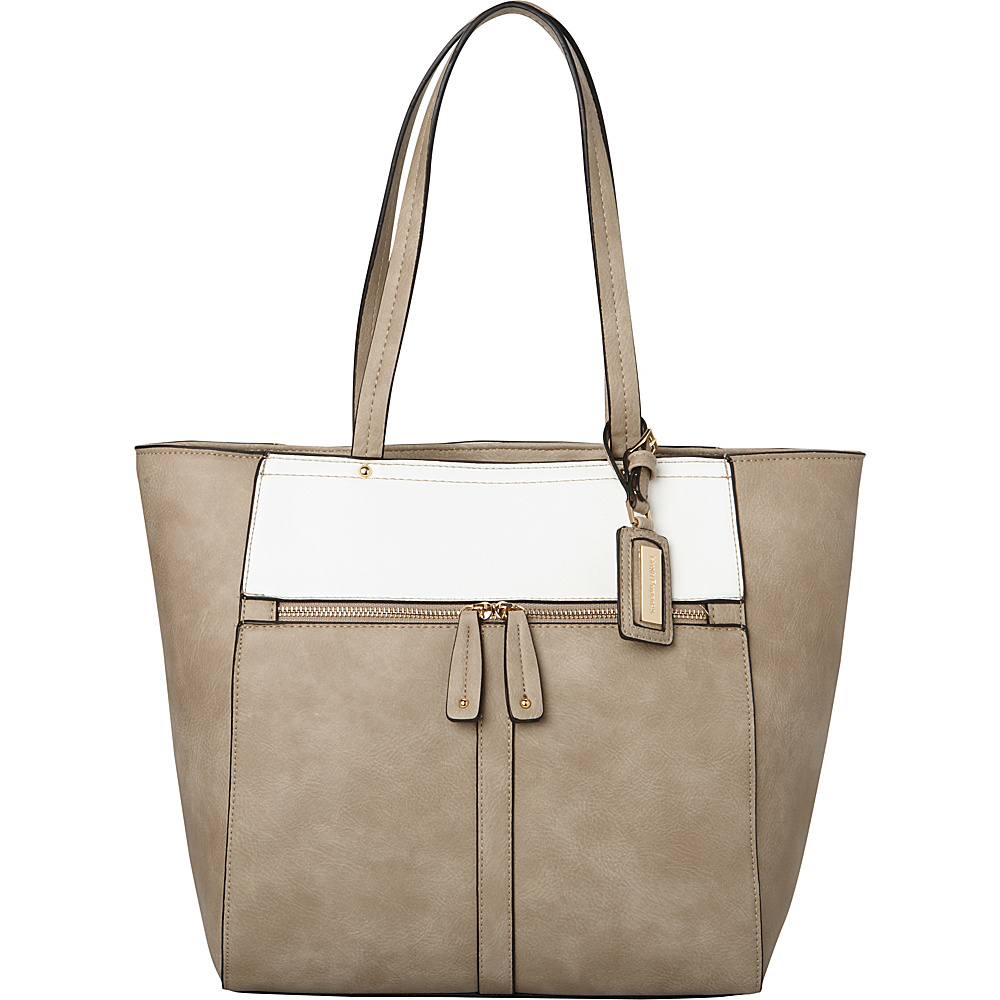 Hush Puppies Cassale Tote Taupe White Hush Puppies Travel Duffels