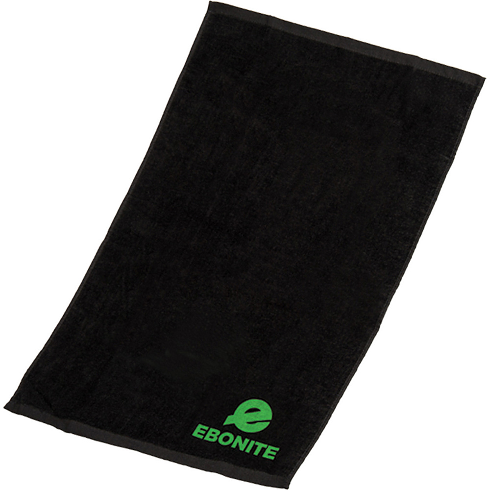 Ebonite Branded Cotton Towel Black Ebonite Sports Accessories