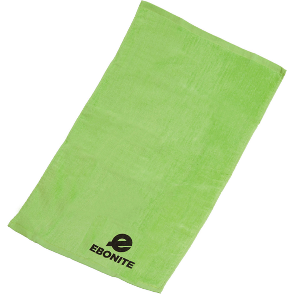 Ebonite Branded Cotton Towel Lime Ebonite Sports Accessories