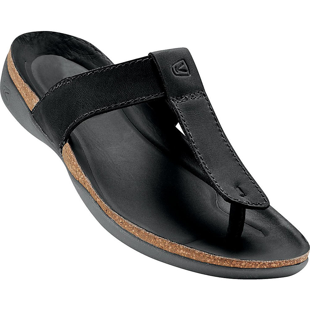 KEEN Womens Dauntless Flip Sandal 8.5 Black KEEN Women s Footwear