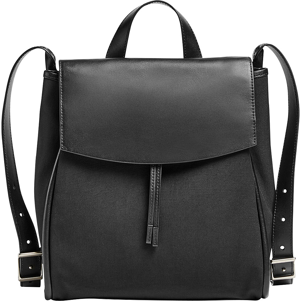 Skagen Ebba Nylon Backpack Black Skagen Leather Handbags