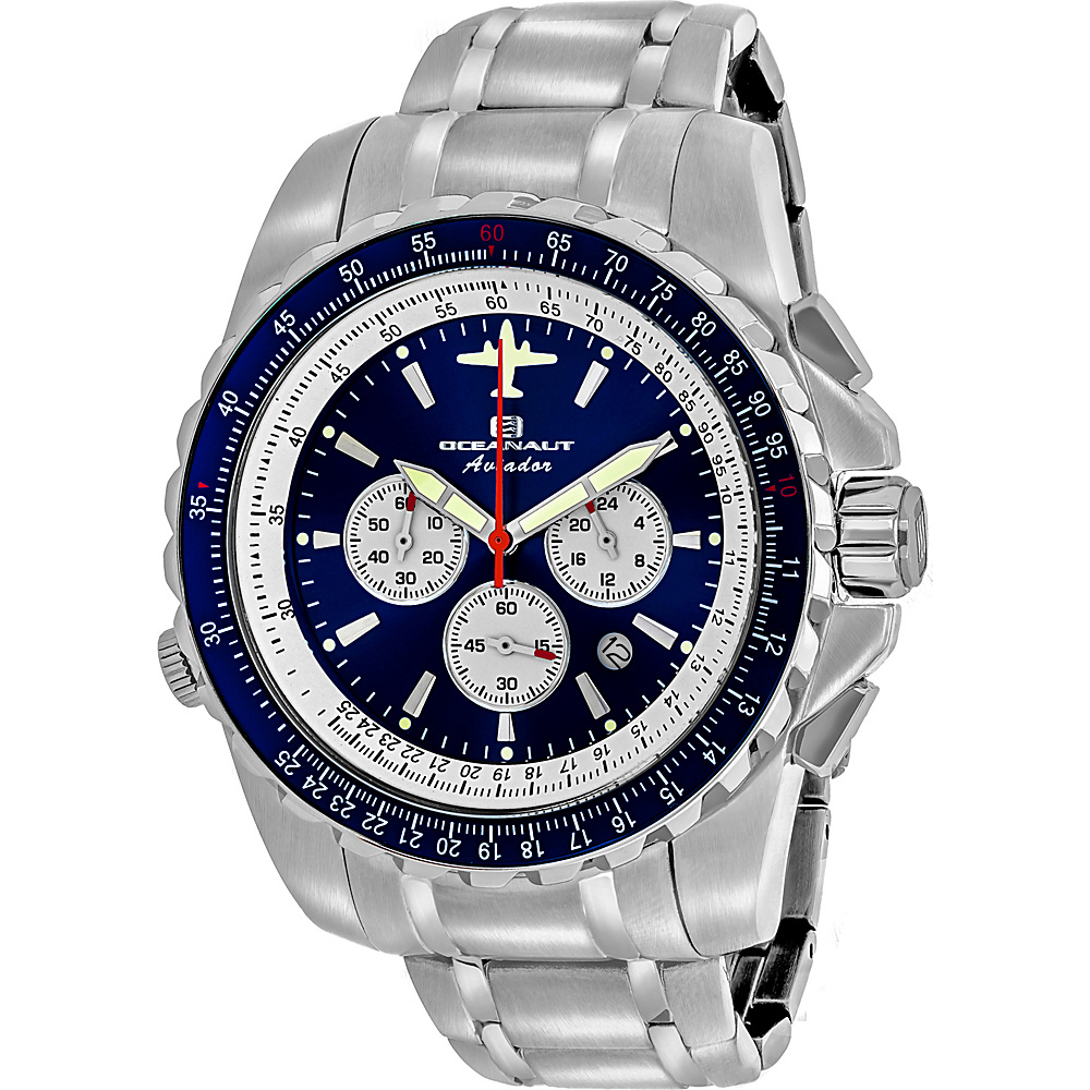 Oceanaut Watches Men s Aviador Pilot Watch Blue Oceanaut Watches Watches