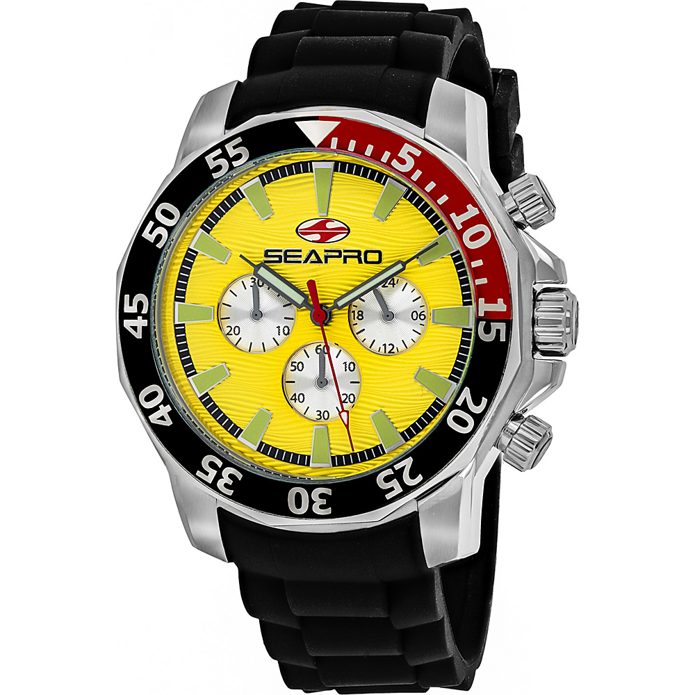 Seapro Watches Men s Scuba Explorer Watch Yellow Seapro Watches Watches